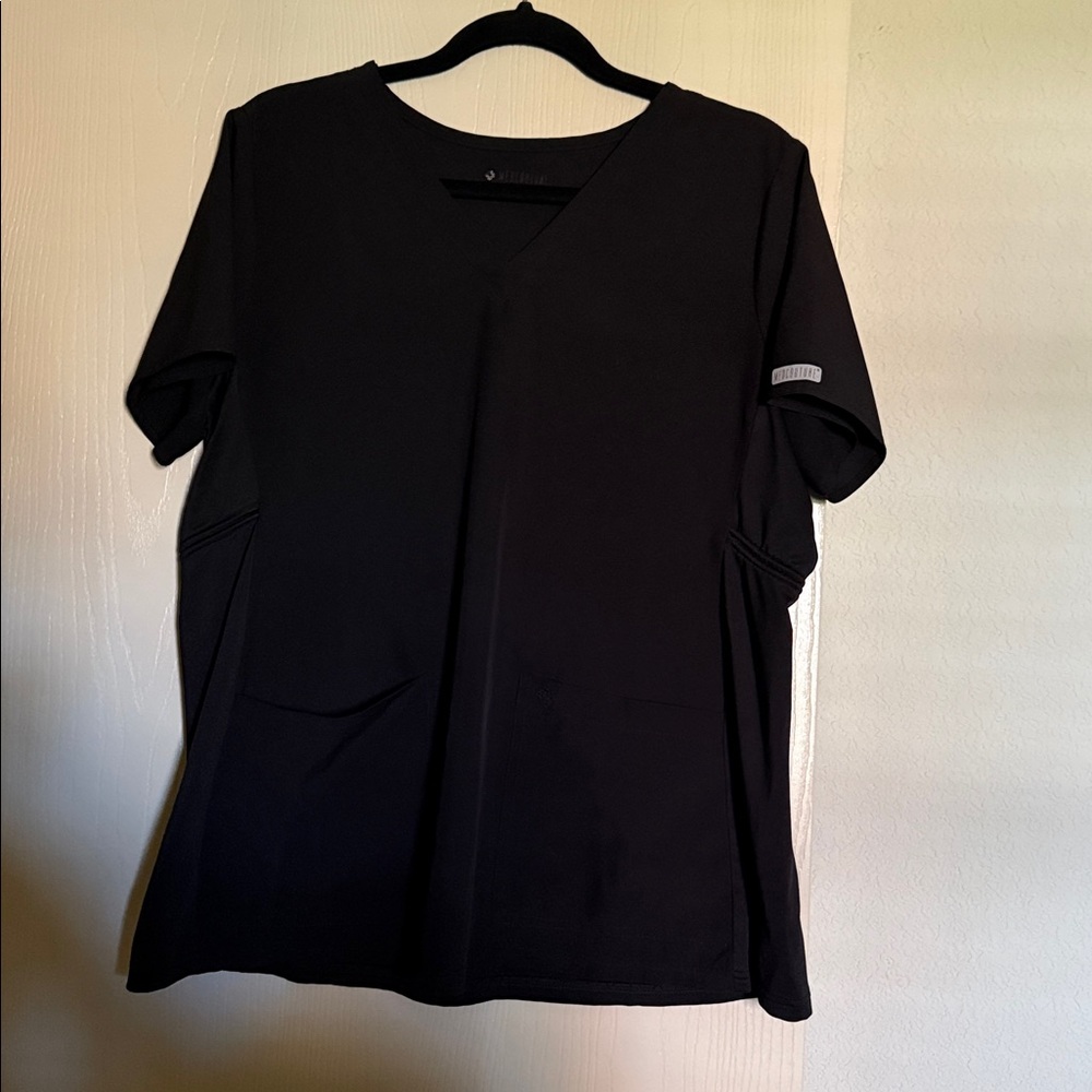 Med Couture Maternity Scrub Top